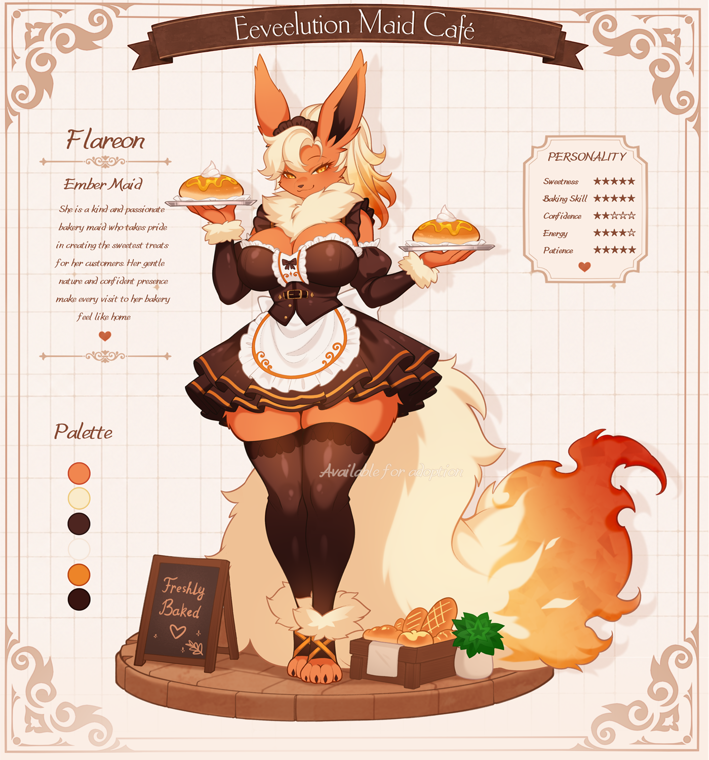 Flareon — Ember Maid